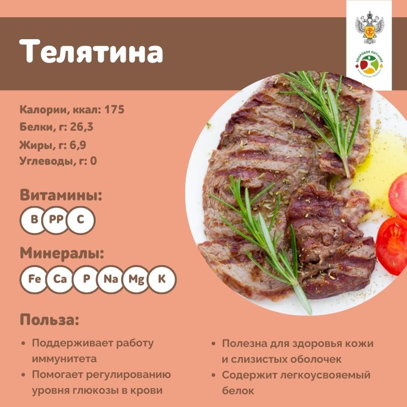 чем полезна телятина